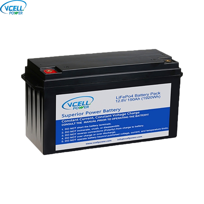 Akumulator LiFePO4 o głębokim cyklu 12,8 V, 12 V, 150 Ah