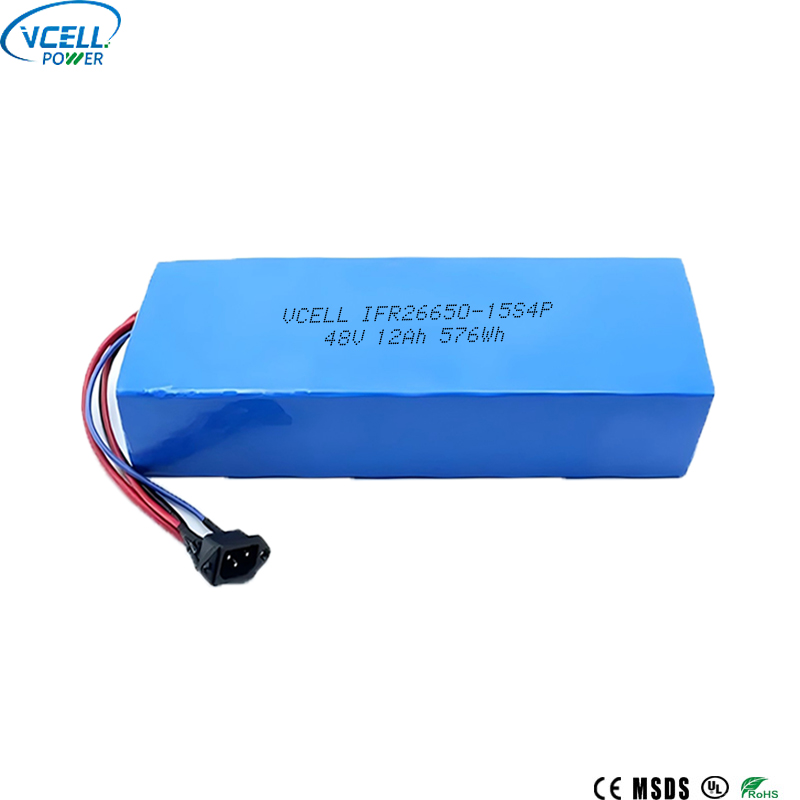 Akumulator 48V 12Ah 26650 Ebike LiFePO4