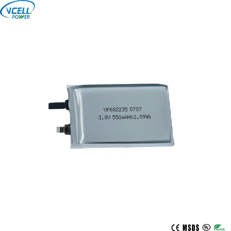 682235 Bateria litowo-polimerowa 3,8 V 550 mAh
