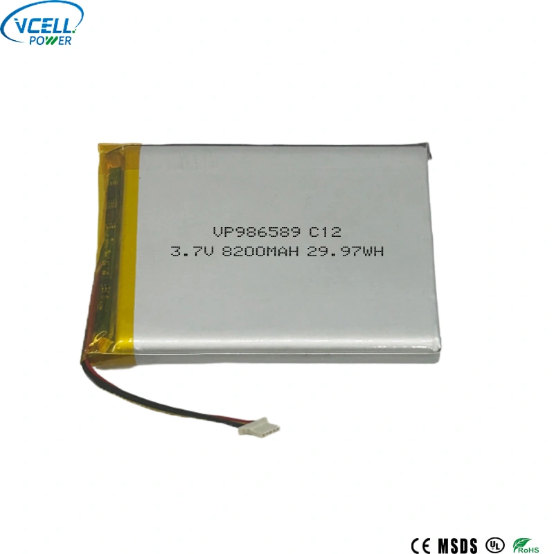 986589 3,7 V 8200 mah Nowa bateria LiPo